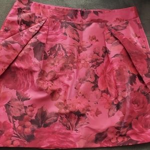 J. CREW floral pink skirt 10